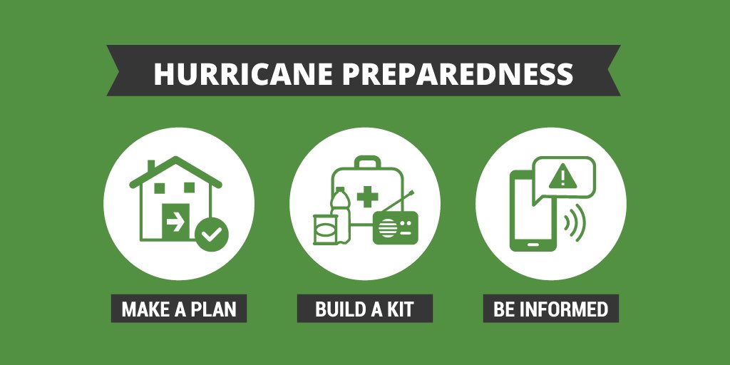 uconnsafety's tweet photo. National Hurricane Preparedness Week: May 5-11, 2024

Be ready for hurricane season. https://t.co/ZxQGdAtVAD