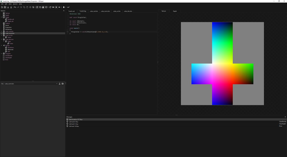 ssh4net's tweet image. Time to charge Houmain’s GPUpad…

#opengl