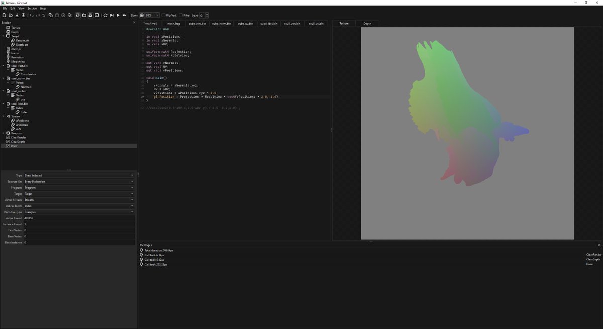 ssh4net's tweet image. Time to charge Houmain’s GPUpad…

#opengl