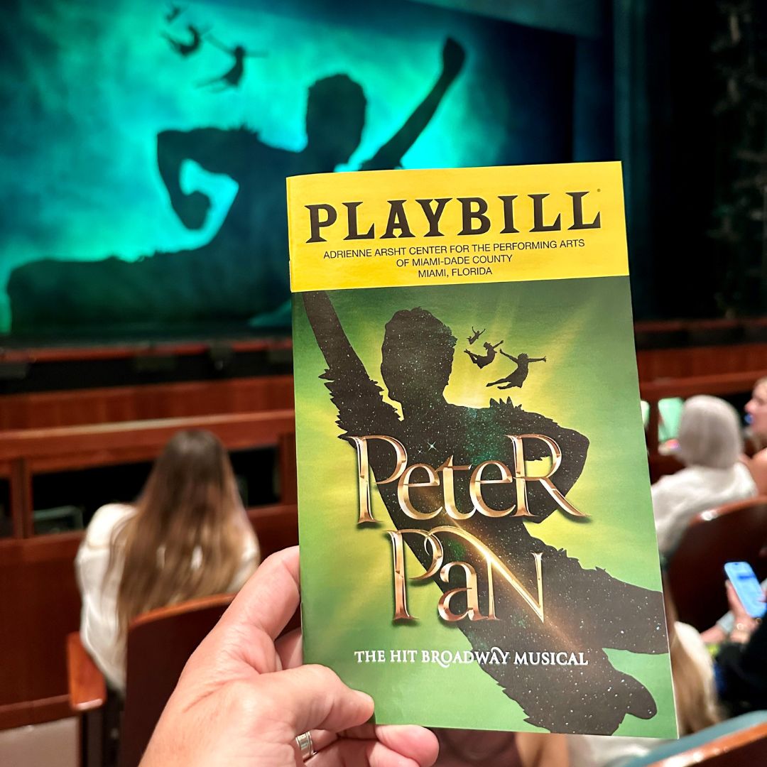 Adventure awaits at the Arsht Center! ✨ Join us for this magical production of Peter Pan the musical through Sunday. Seats available at arshtcenter.org/PeterPan.