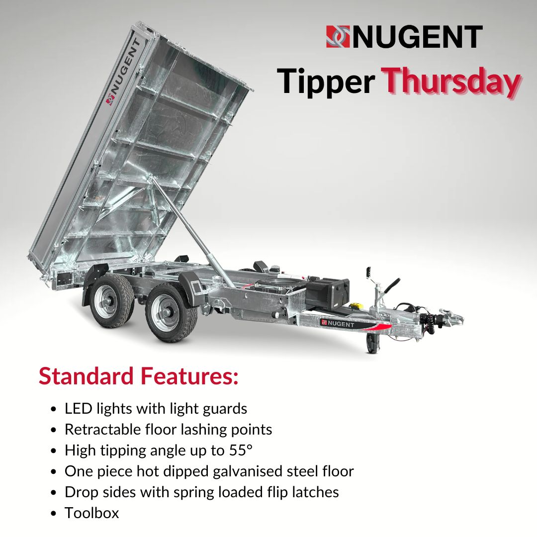 NugentTrailers's tweet photo. ππ»ππΏπΌπ±ππ°πΆπ»π΄! Tipper Thursday π
The Nugent T3118H Tipper will be on display next week at Balmoral Show on Stand C42.
Learn more about the Nugent Tipper:
https://t.co/O9fYYEpnc6
#NugentTrailers #TipperThursday #NugentTipper #TipperTrailer #EngineeringExcellence https://t.co/3f0i9RMtFH