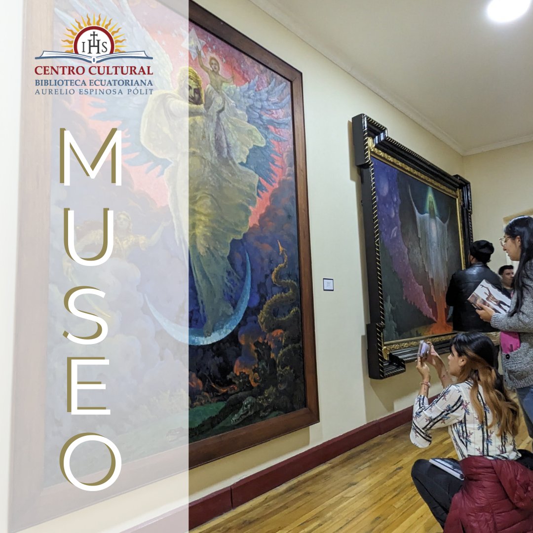 CCBEAEP's tweet photo. #VÍCTORMIDEROS  | Recibimos la visita de estudiantes de @PUCE_Ecuador quienes pudieron descubrir la gran colección que tenemos de #VíctorMideros, pintor ecuatoriano  🇪🇨🎨del movimiento impresionista y simbolista. 🤗🤓 https://t.co/4QJQnQViuE