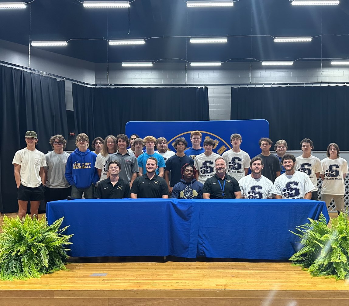 One of the most rewarding parts of my job is highlighting young student athletes overcoming adversity to reach their dreams. Congrats to Crisp Co. Senior <a href="/official_scoot6/">Kenton Peterson</a> on signing to play for Stillman College.

Tune in to <a href="/WALBSports/">WALB Sports</a> at 6 PM to hear from the newest Golden Tiger