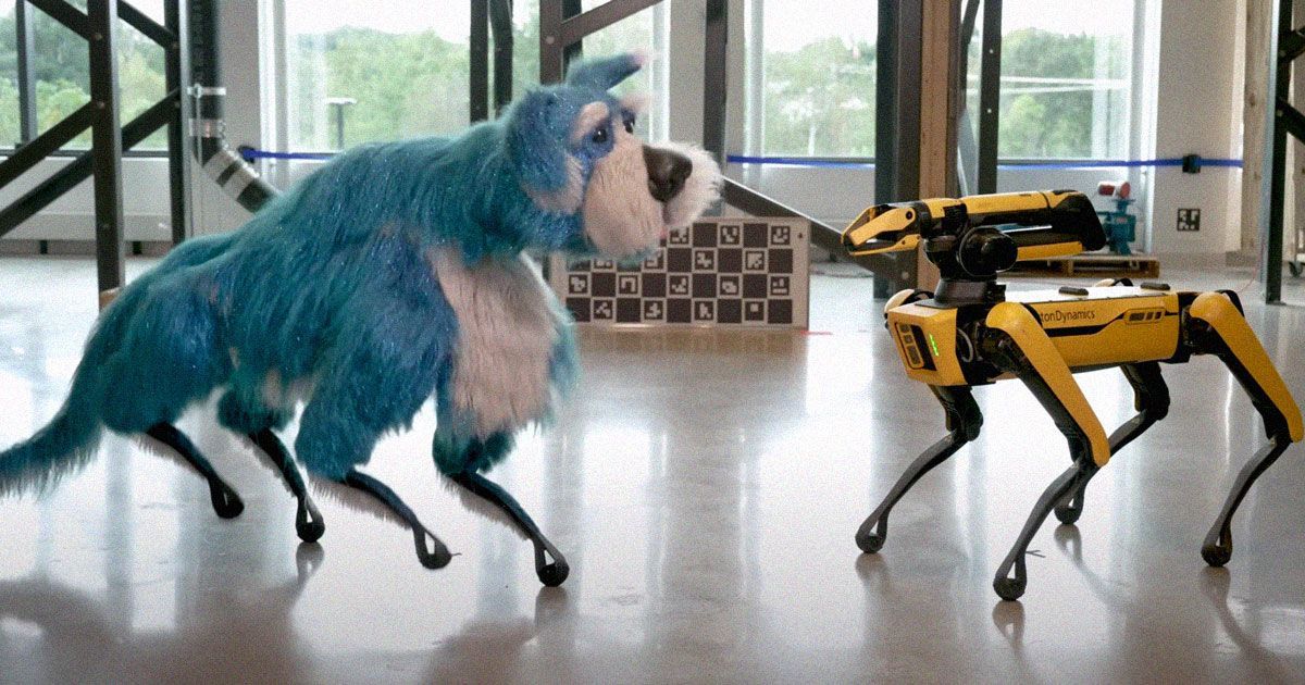 What do you think of @BostonDynamics' robotic dog Sparkles' impressive dance moves? This bedazzled doggo blurs the line between robotics, art, and entertainment. Watch the video @futurism! buff.ly/3wfOv0w