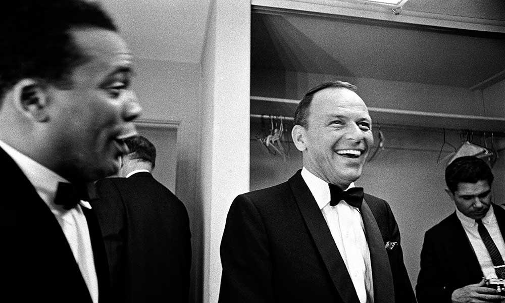 Frank Sinatra with @QuincyDJones in Monte Carlo, 1958. #TBT