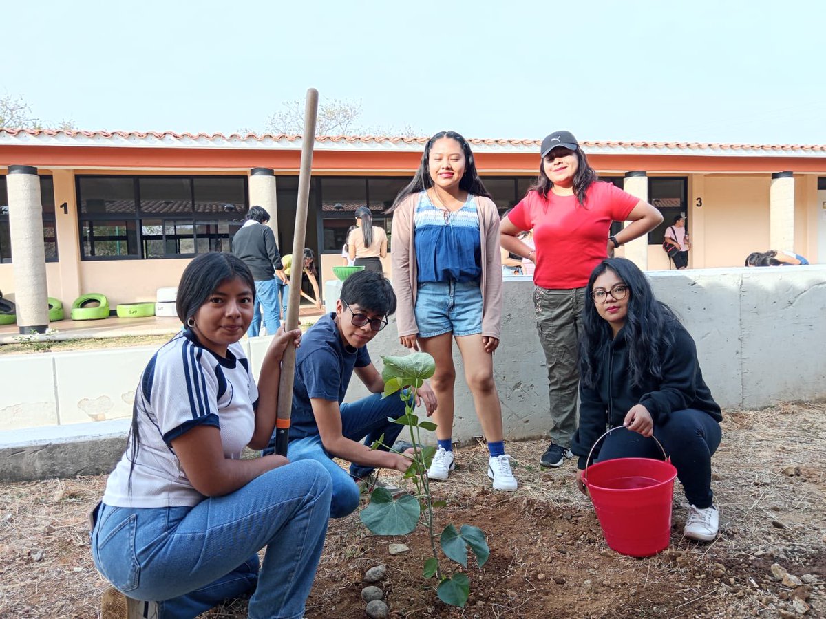 utvco's tweet photo. En la #UTVCO estamos comprometidos con el cuidado del planeta 🌎💚
🌳Las y los estudiantes de las carreras de Desarrollo de Negocios, y Diseño y Moda Industrial, realizaron una reforestación como evaluación de tutorías. Tuvo como objetivo el cuidado y conservación del ambiente🌳 https://t.co/q3VvoZV84K