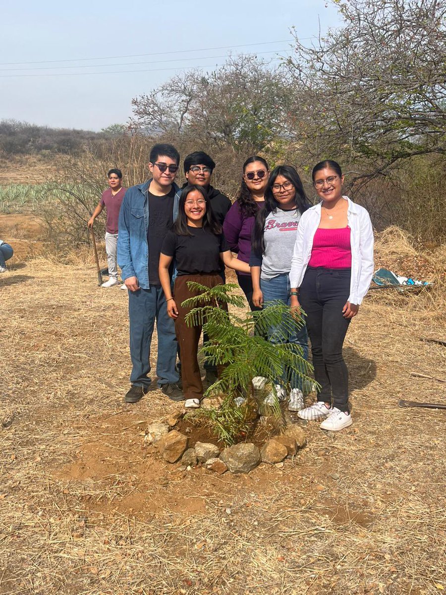 utvco's tweet photo. En la #UTVCO estamos comprometidos con el cuidado del planeta 🌎💚
🌳Las y los estudiantes de las carreras de Desarrollo de Negocios, y Diseño y Moda Industrial, realizaron una reforestación como evaluación de tutorías. Tuvo como objetivo el cuidado y conservación del ambiente🌳 https://t.co/q3VvoZV84K