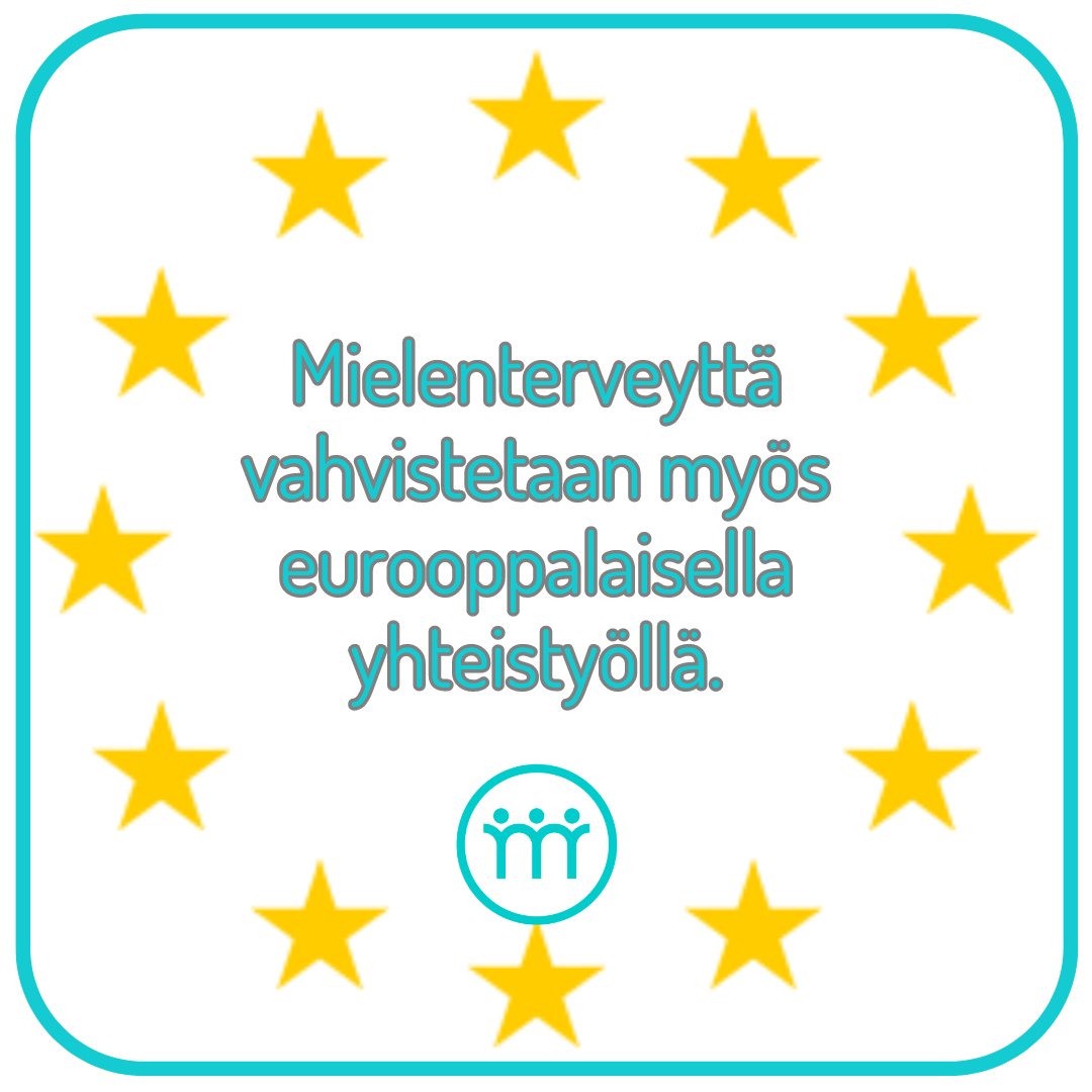 Hyvää Eurooppa-päivää! Mielenterveyttä vahvistetaa eurooppalaisella yhteistyöllä. EU-vaaleissa vaikutetaan mielenterveyteenkin. Kysy ehdokkaaltasi, kuinka ehdokkaasi toimisi mielenterveyden puolesta EU-parlamentissa. #eurovaalit2024 #mielenterveysvaalit #mielenterveys