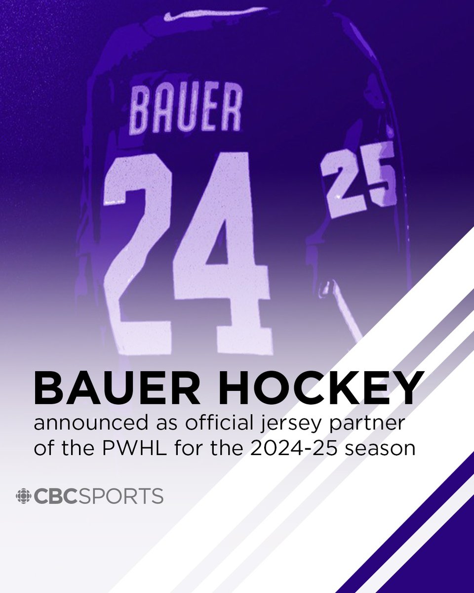 .@thepwhlofficial and @BauerHockey will unveil the newly designed jerseys leading into the 2024-25 season 👏