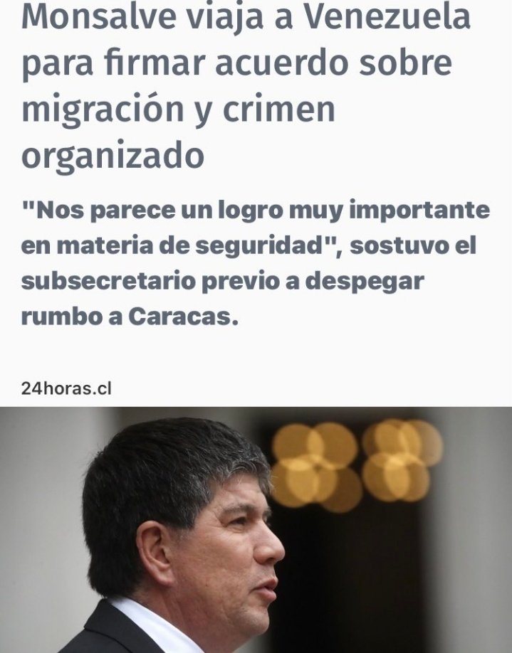 ⛔️#URGENTE 
Tenemos a un delincuente como ministro de interior que quiso hacer huelga de hambre en la cárcel de Temuco en el año 2010 a favor del ladrón y terrorista Héctor Llaitul.
Con comunistas en La Moneda, se viene el caos para el país.
#RenunciaMonsalve ❌️
Aldo Duque