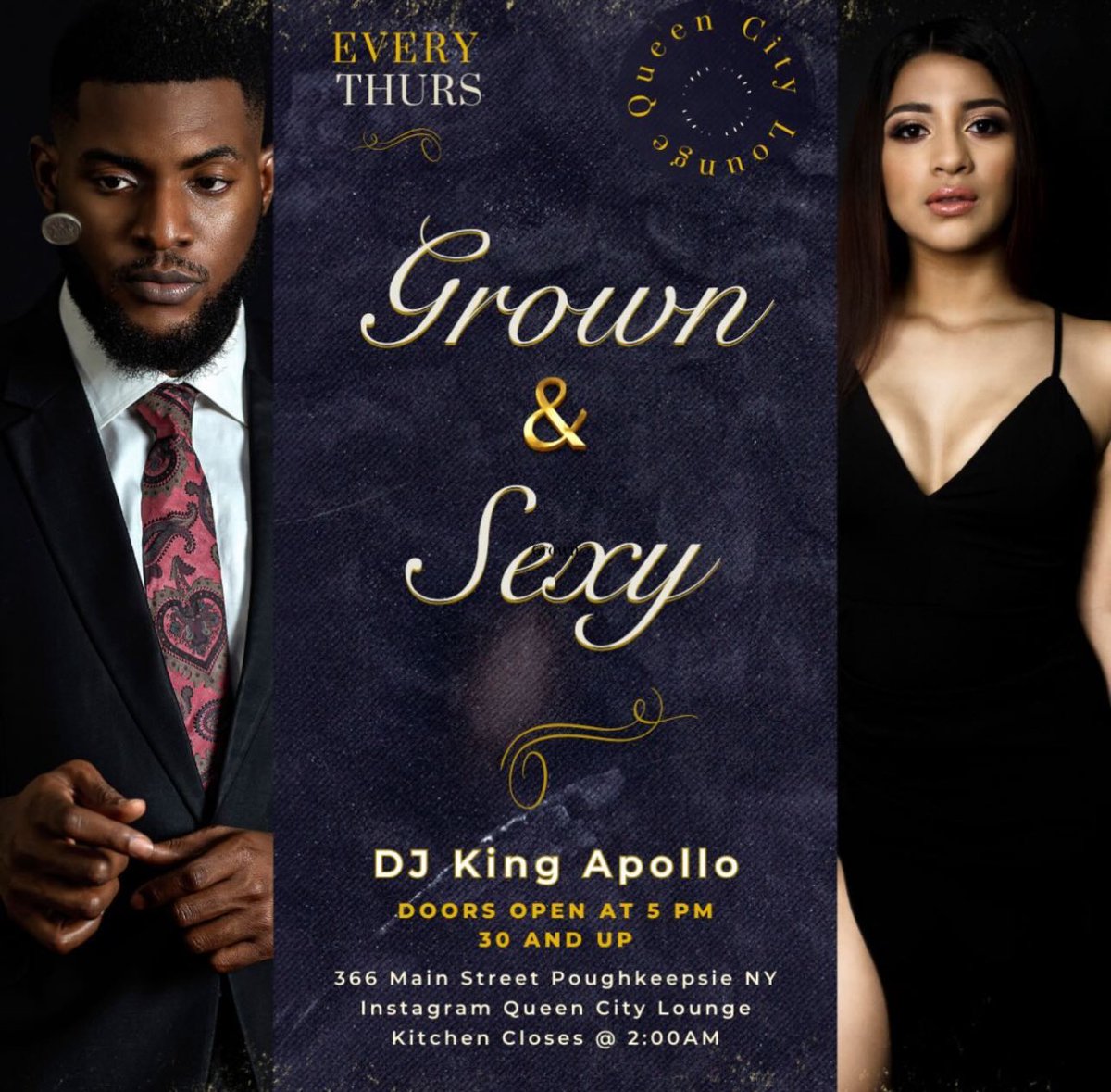 #GrownAndSexy #Night #thursday #queencitylounge #MainStreet #AfterWork 5:00pm #PKNY #poughkeepsie #dutchesscounty #hudsonvalley #845 #329 #newyork