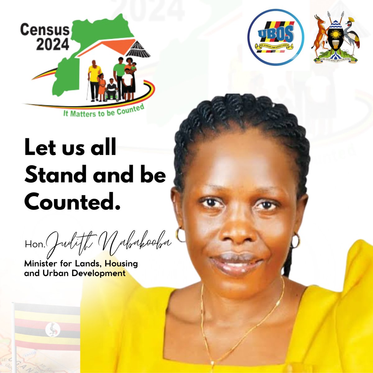 Our census night is here. Be ready to be counted. Let us stand out and be part of every process. Let us answer all questions correctly. Be counted.