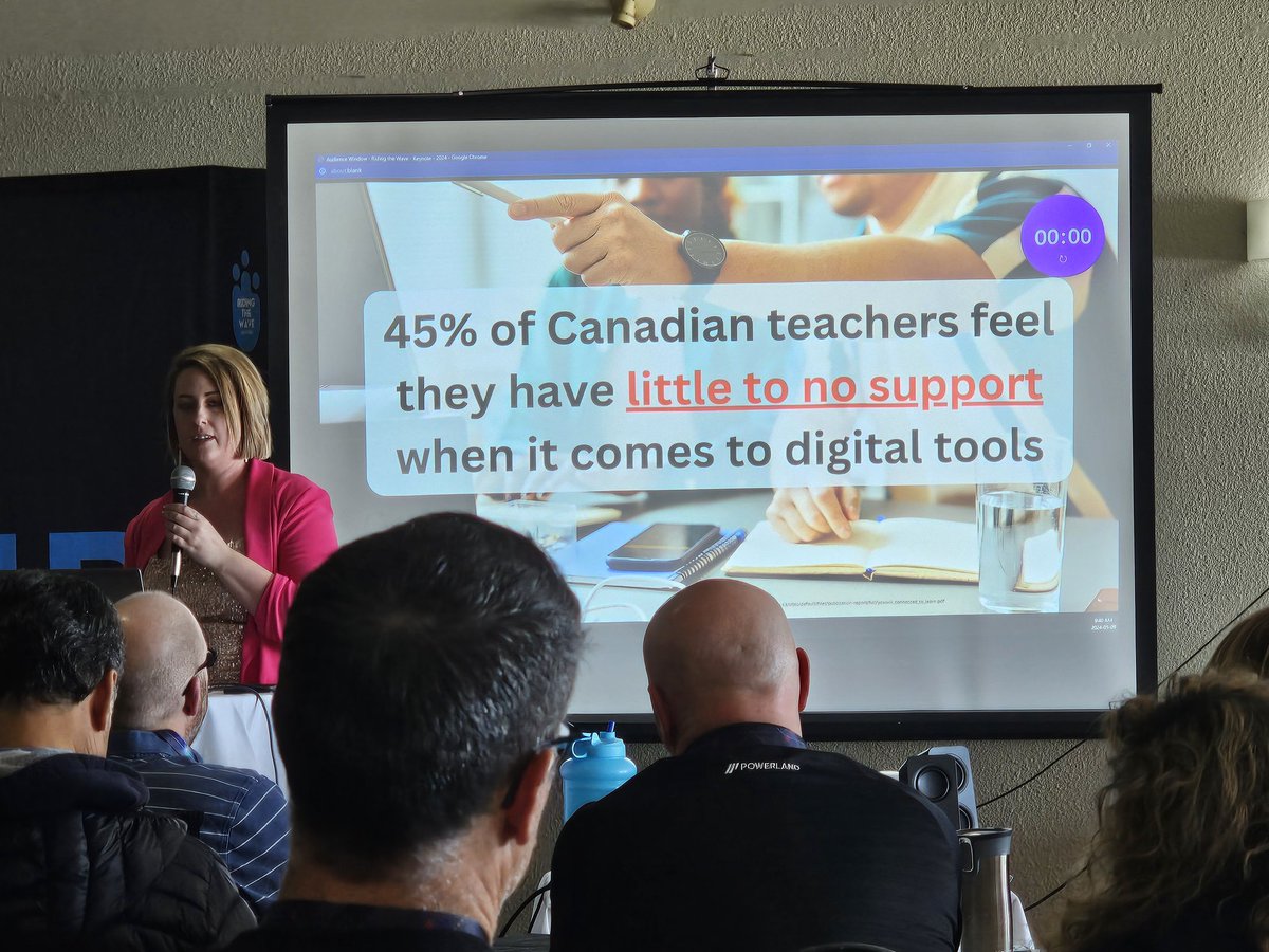 SBurroughsEdu's tweet photo. Powerful keynote by @MissLwbt @Thompsonclass at #rtw24 conference
Caring for ourselves, for one another. Finding joy and passion in what you do. https://t.co/LLIRMScor6