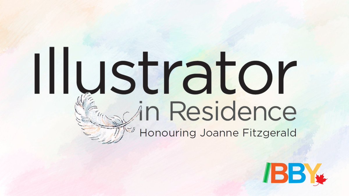 Calling all Canadian children's book illustrators! Our friends at @IBBYCanada are accepting applications to the 2024 Joanne Fitzgerald Illustrator in Residence Program. Learn more here bit.ly/3QyjFHh
