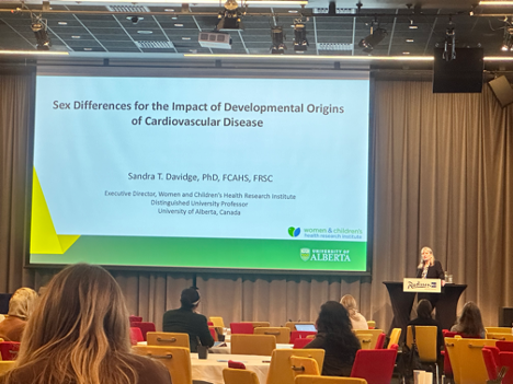 SWHR's tweet image. #OSSD2024 @OSSDtweets 
Takeaways from the “Sex differences for the impact of Developmental Origins of Cardiovascular Disease” Sandra Davidge, PhD, FCAHS, FRSC of University of Alberta
