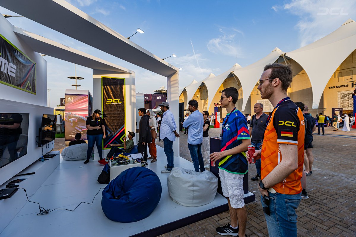 DroneChampionsL's tweet photo. What an incredible turnout at our DCL booth during the @A2RLeague in Abu Dhabi!

Fans got hands-on with 'DCL - The Game,' learned from our pro pilots Hologram and Mako, and got up close with real racing drones.

#DCL24 #DroneRacing #A2RL #DCL24split1 #DCL24split1finals https://t.co/WrvXukvlMV