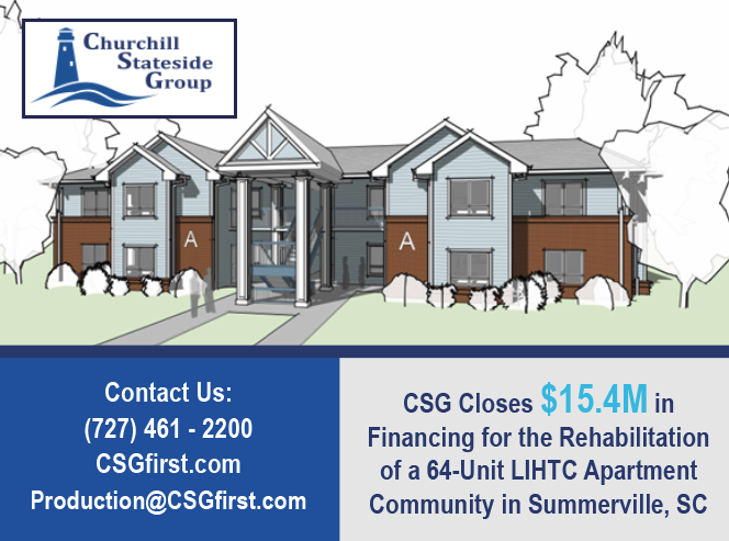 CSG is Pleased to Announce the Closing of Azalea Park Apartments, including a $10.6M Construction Loan and a $4.85M Forward Permanent Loan, in Summerville, South Carolina.
Read more - hubs.la/Q02wGMh70
#AffordableHousing #CommunityDevelopment #LIHTC #Construction