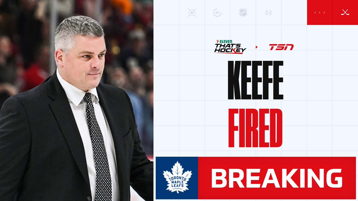 Sheldon Keefe is out. What’s next for the Leafs? 

@DarrenDreger discusses. #7ElevenThatsHockey

VIDEO: youtu.be/r1cUujRkhEQ