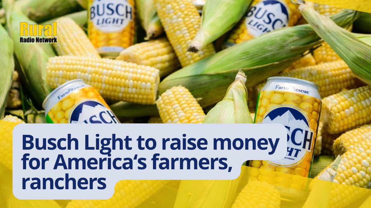 Busch Light corn cans to raise money for America’s farmers, ranchers dlvr.it/T6f9zy