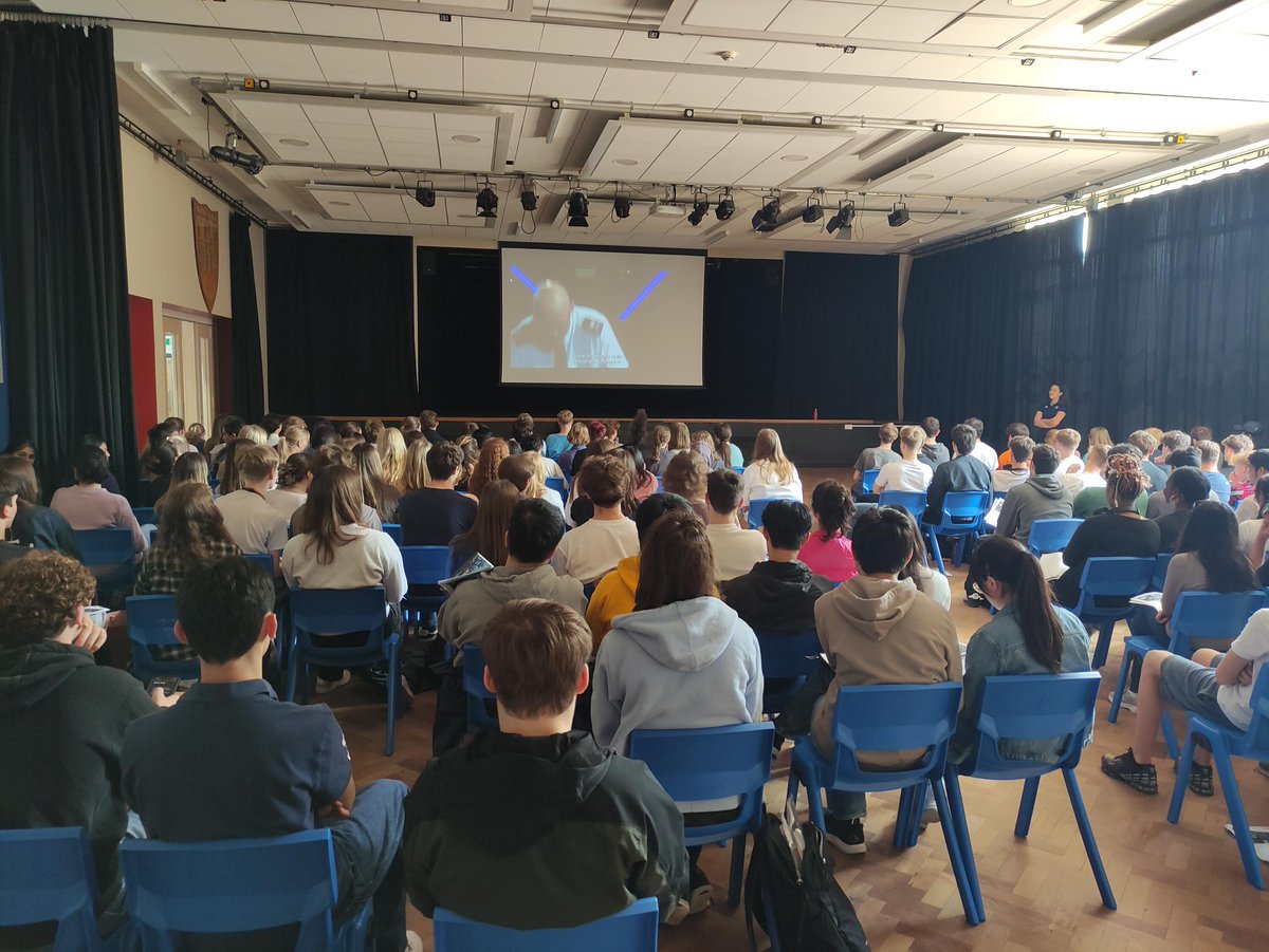 GCS_SixthForm's tweet image. Thank you to Mrs Kemp for hosting our annual Year 12 road safety session! #DriveFit