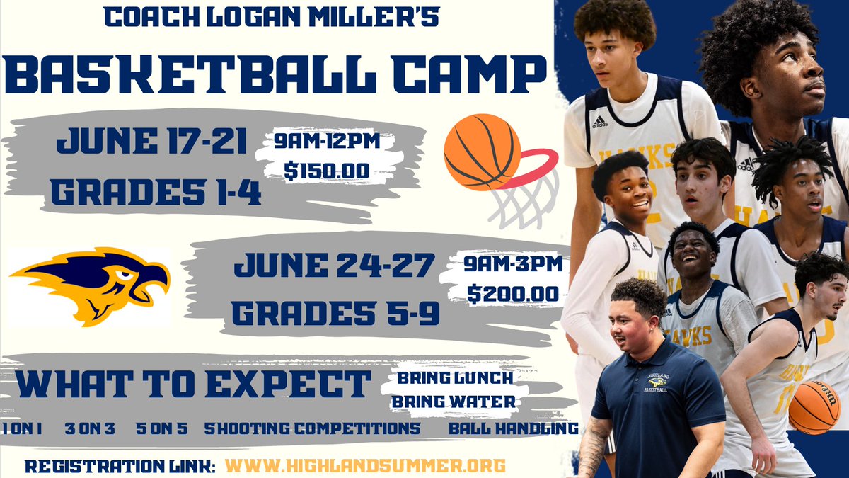 It’s that time of the year! Our players are very talented and are even better young men who enjoy pouring into the youth! Registration is Live!