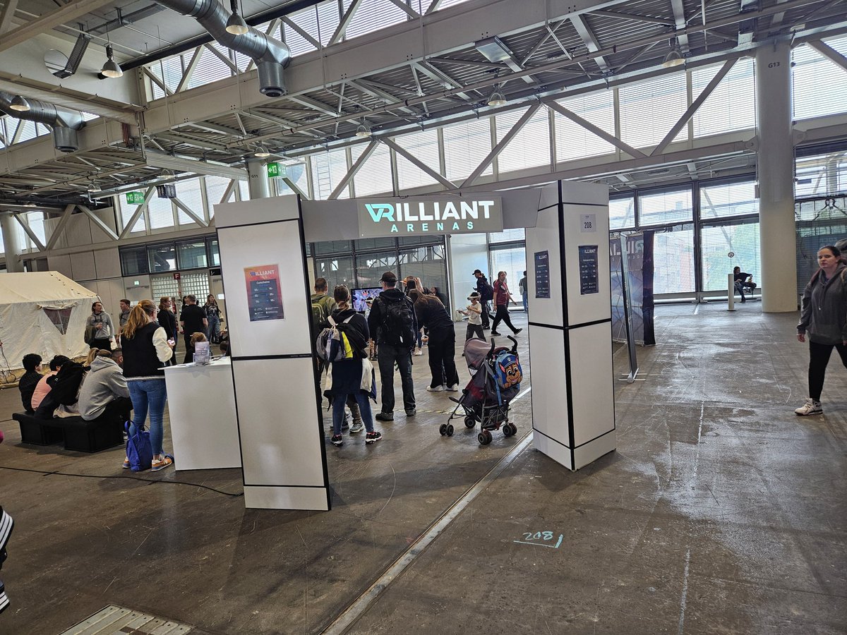 VRilliant Arenas at Fantasy Basel 2024! If you are there, make sure to visit us!
(You might get something for free if you say "VRilliant has the best VR games ever!" to one of our staff members 😉)