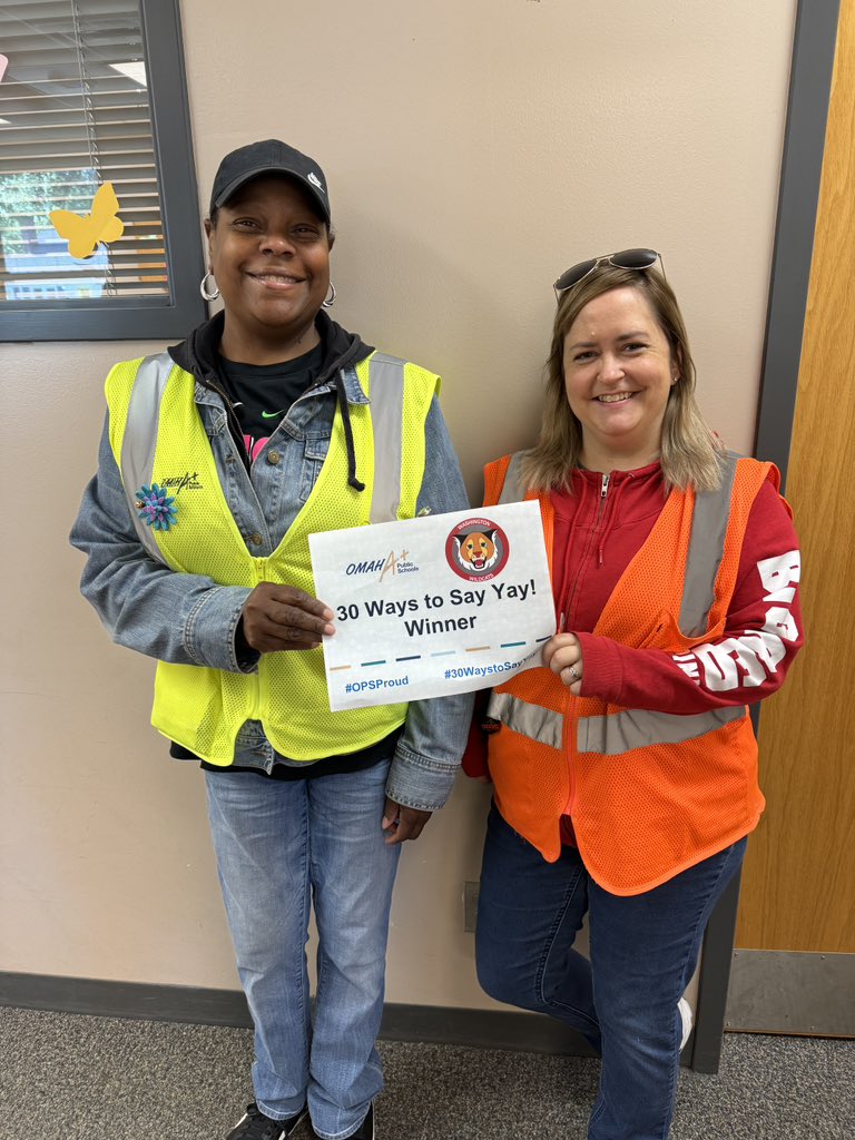 We have amazing bus drivers that are so kind and patient with our Wildcats!  Thank you for all you do!  🐾#30WaysToSayYay
