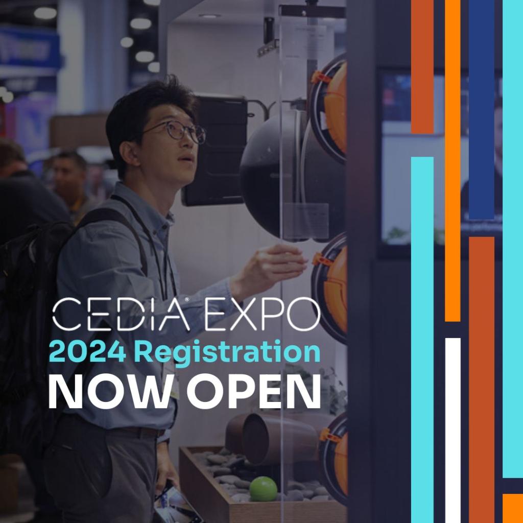 Registration for all access passes to the 2024 #CEDIAExpo is officially LIVE! Join us in Denver, CO Sept. 4-7. Experience the latest advancements, gain insights from industry leaders, and network with fellow smart home professionals. Register: lite.spr.ly/6005B62x