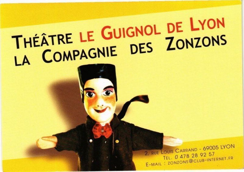Theatre le Guignol de Lyon-La Compagnie des Zonzons à #Lyon #CartePostaleAncienne 👉 cartorum.fr/carte-postale/…
