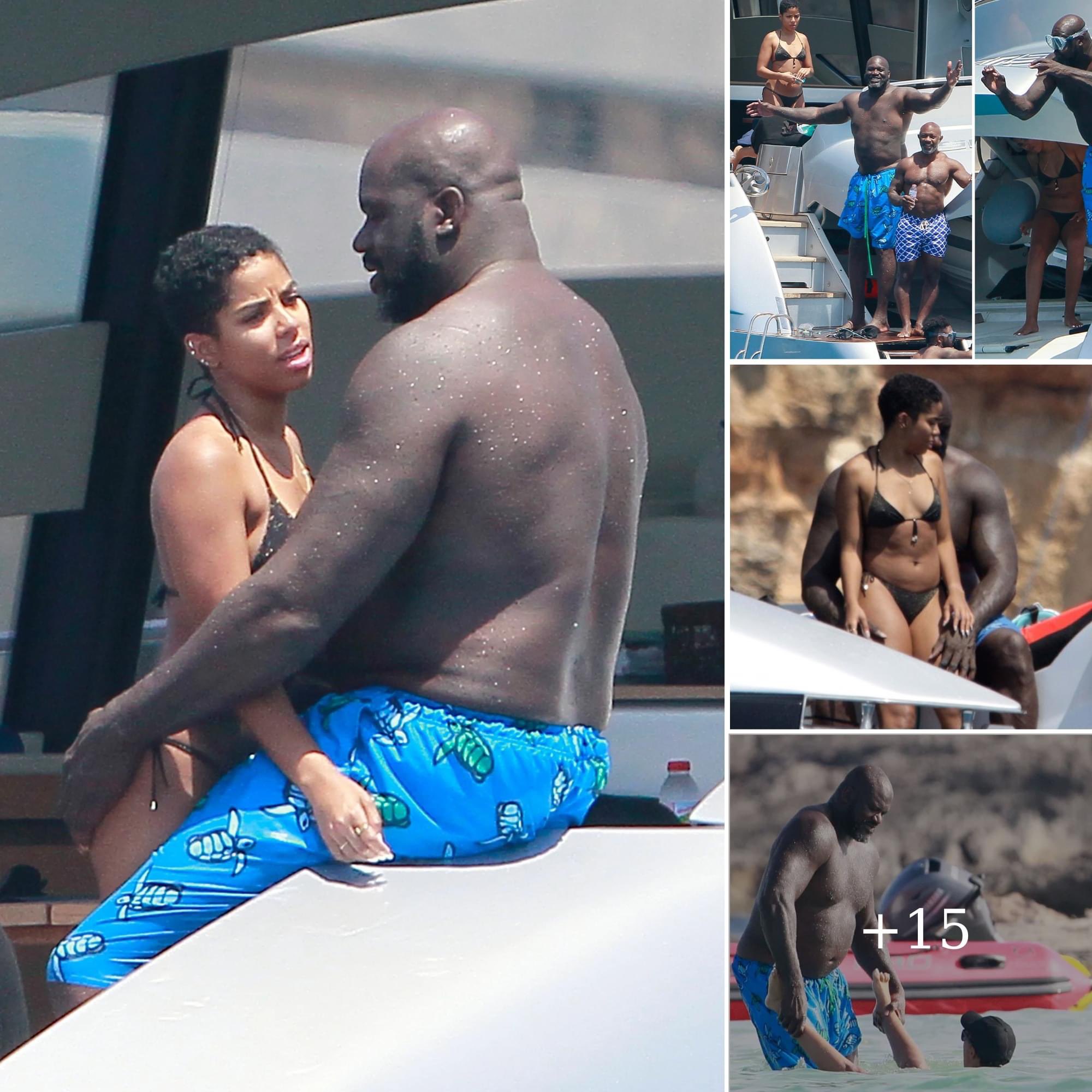 My Mixtapez on X: "NBA legend Shaquille O'Neal, 52, was spotted traveling  with his 21-year-old girlfriend in Spain https://t.co/FKHXSa9DCU" / X