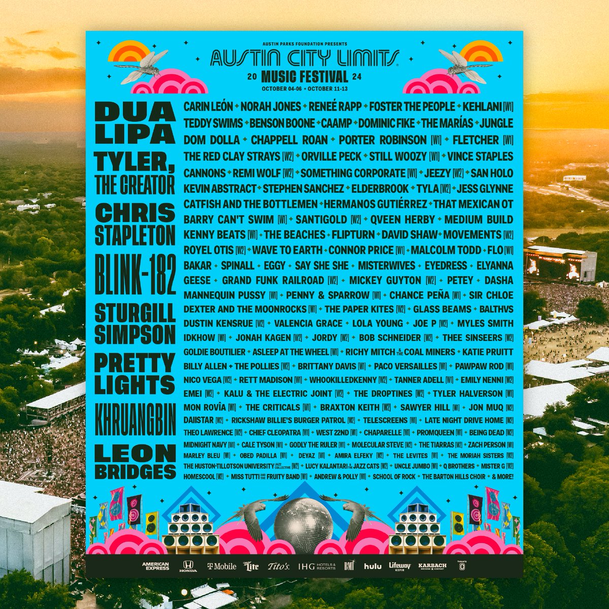 Weekend One or Weekend Two – where will you be? 🤔 3-Day Tickets are on sale now starting at just $25 down! aclfest.com