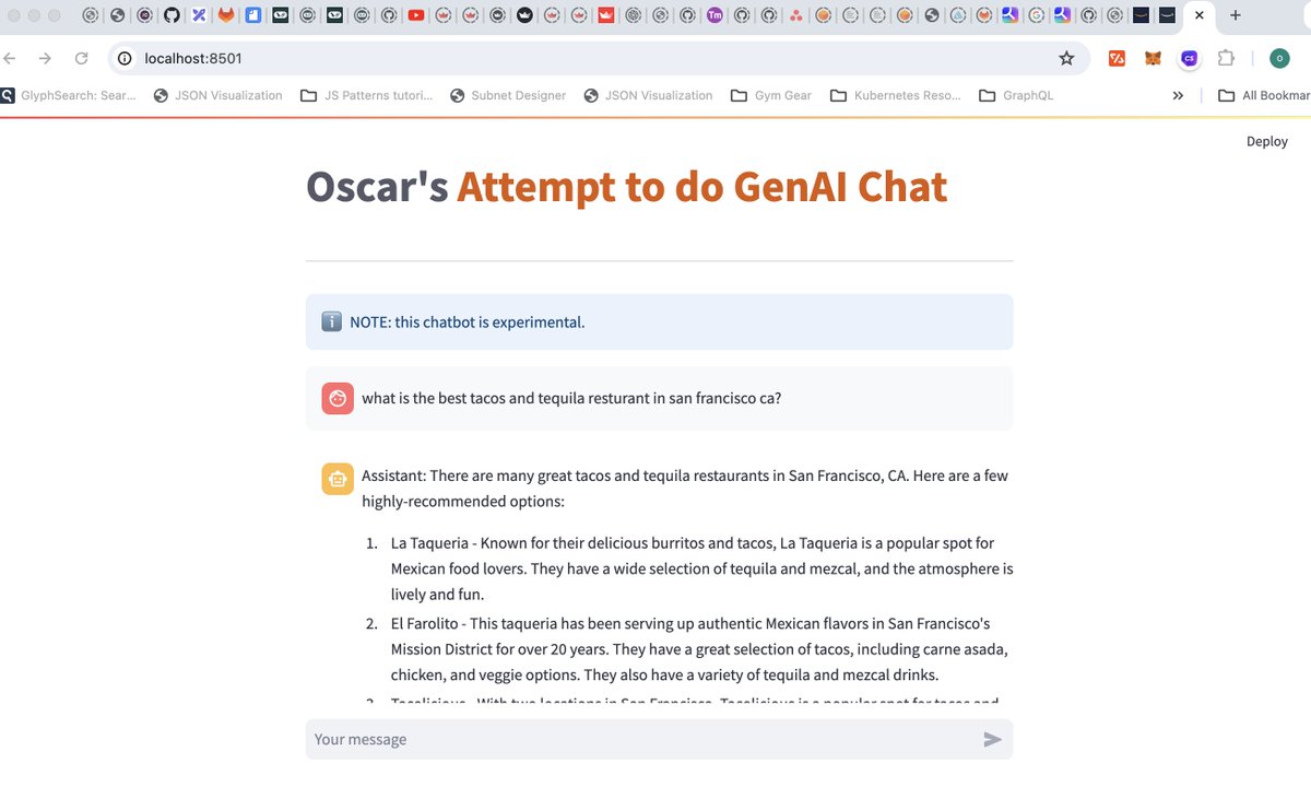 I built a chatbot to ask the important questions!

#GenAI #Developers #Langchain #Python #RSAC2024