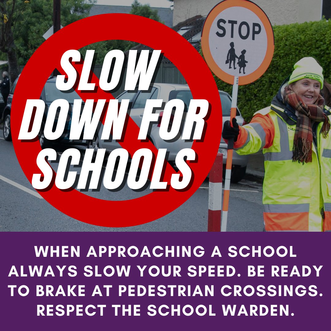 When approaching a school remember to slow your speed and be ready to stop when the school warden steps into the road. School wardens are there in all weathers, to help children feel safe as they travel to and from school. A school warden is recognised by their hi-vis coat and…