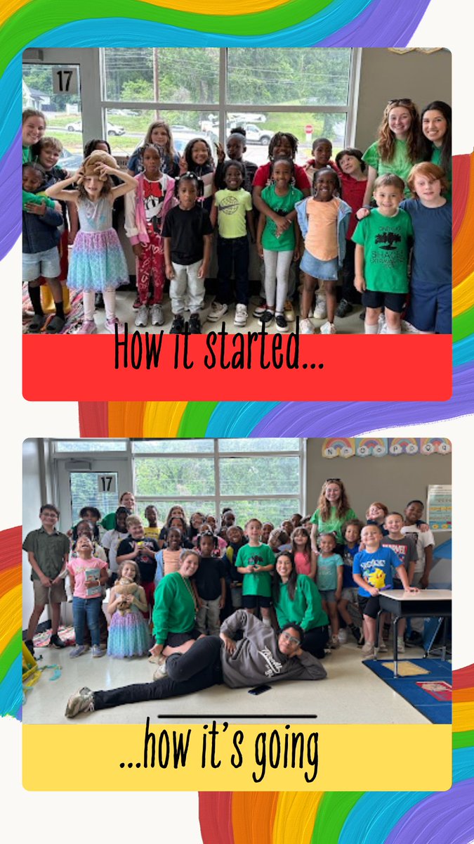 From the beginning of the year to the end 💚Pond Gap has grown their program and is grateful to an incredible staff for being instrumental in that process. #shadesofdevelopment #pondgapshades #afterschool4all #afterschoolalliance #lightsonafterschool #knoxvilleafterschool #SHADES