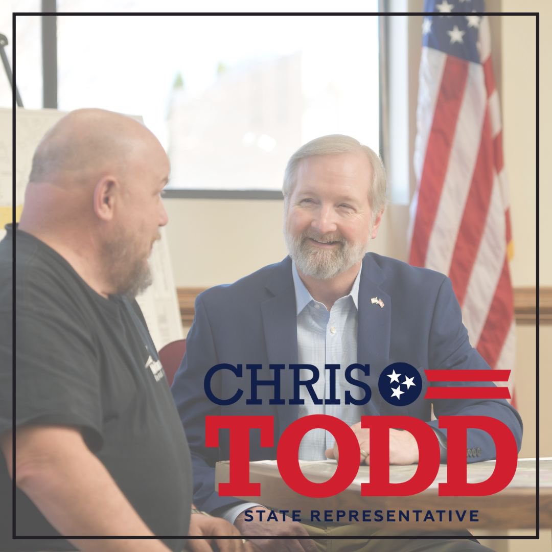 Chris Todd, our conservative state house candidate, is committed to bolstering our local economy and attracting new businesses to our area. With his focus on creating a business-friendly environment, we're seeing a surge in companies setting up shop right here in our backyard.