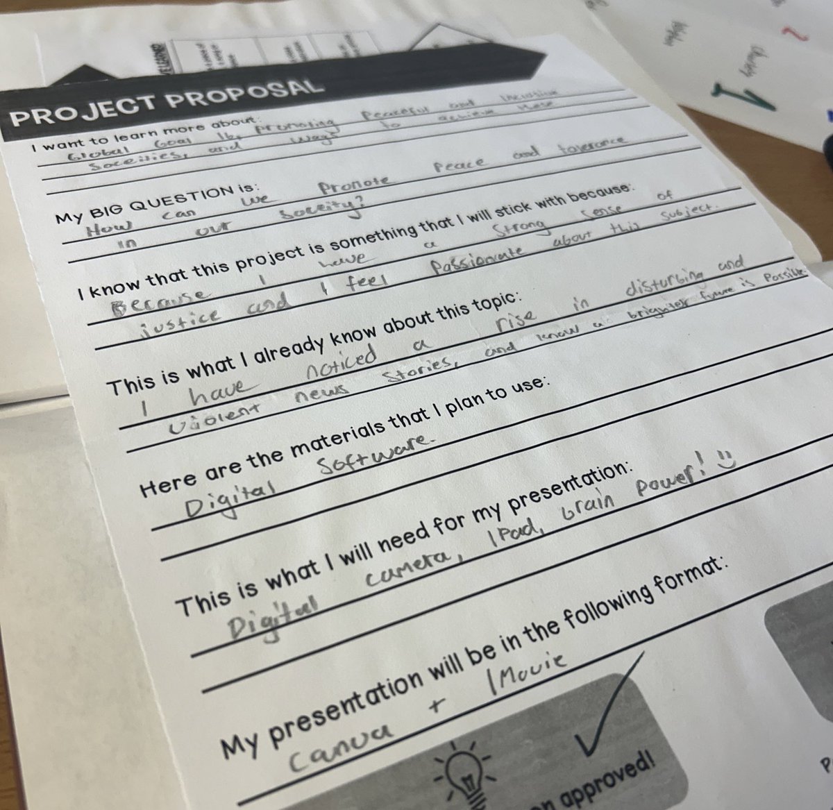 💡⭐️This week P7 have been reviewing their Genius Hour projects with the theme of ‘making tiny changes’. 🌍🎯They have each picked a Global Goal to explore, investigating their own BIG question to research before creating a way of educating others or helping the cause!