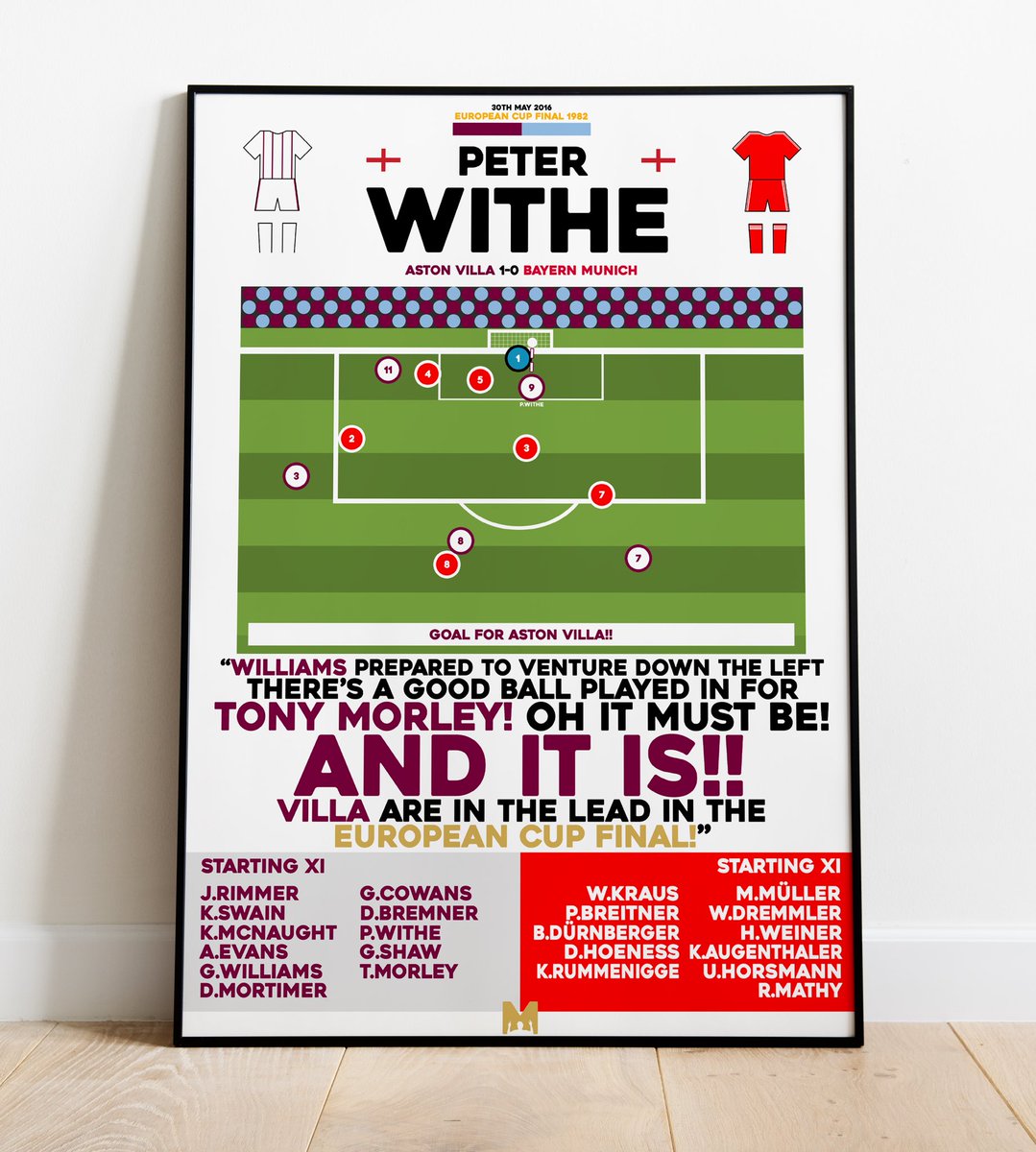 🚨FRAMED PRINT GIVEAWAY🚨

If Aston Villa QUALIFY v Olympiacos Tonight, we’ll giveaway any Framed Print on our mezzaladesigns.co.uk site!🟣

To Enter👇🏼

🔄RT This Tweet
🤝Follow @MezzalaDesigns 

Good Luck☘️ #AVFC