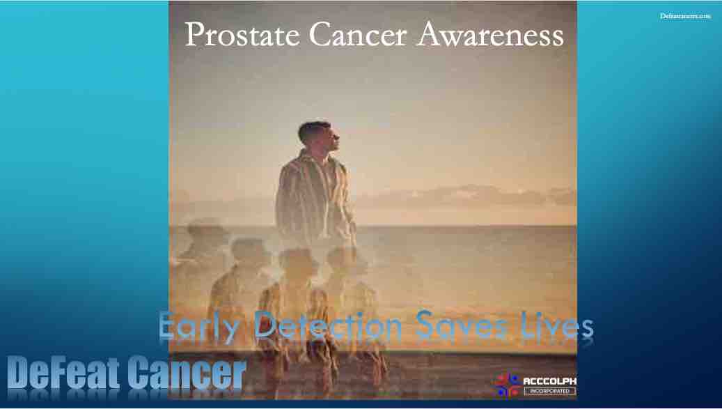 #prostatecancer Please focus on your health; early detection is the key. Prostate cancer, when caught early, can set you free. #defeatcancer #prostatecancerawareness #cancer #acccolphworld