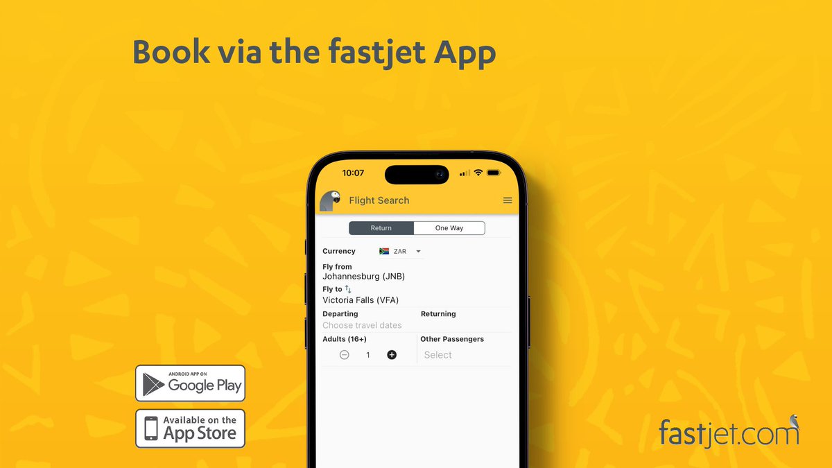 Thus all for for today. Download now for the ultimate convenience. Android | bit.ly/3xtLhHb iOS | apple.co/3vADm6s #fastjetApp #Download #Android #iOS