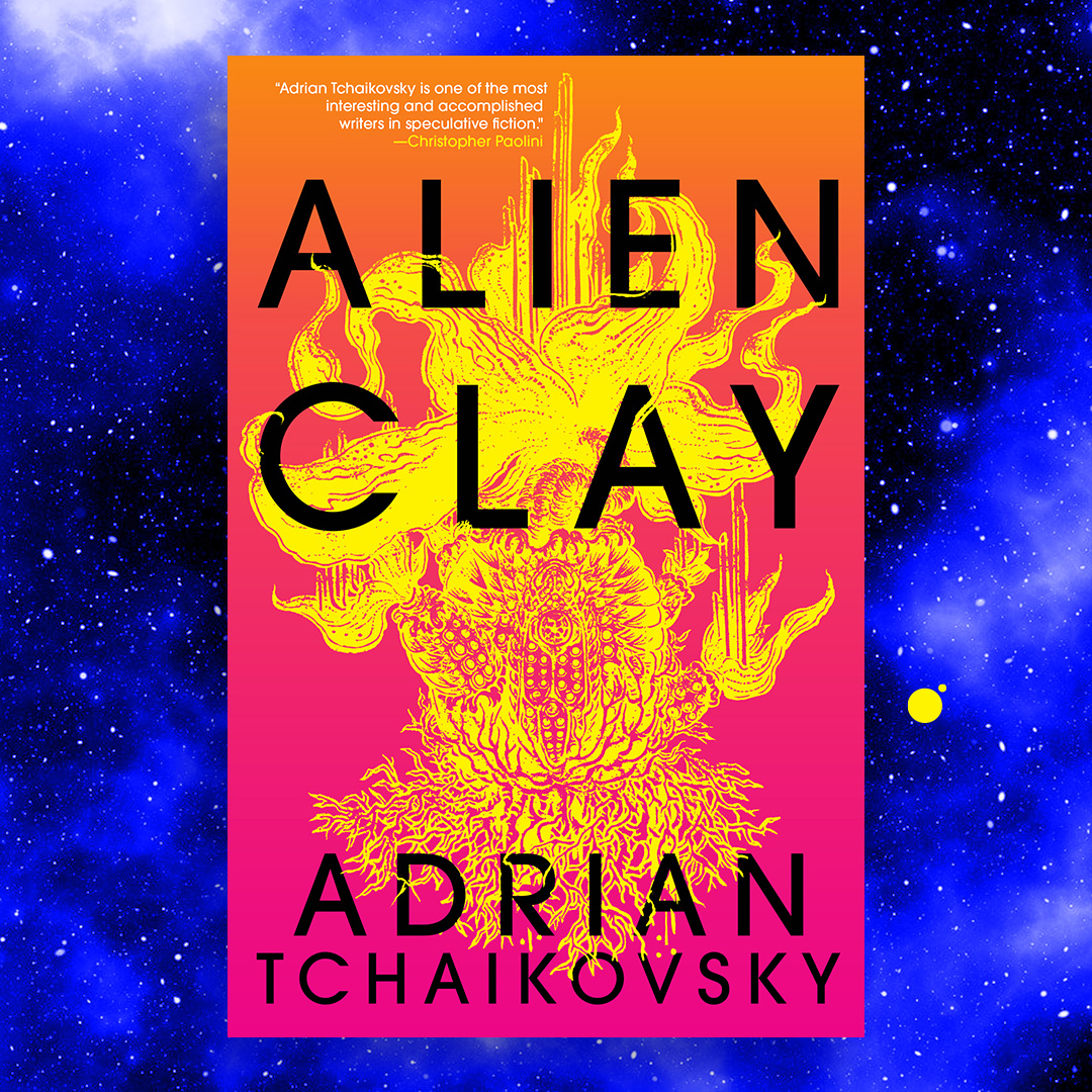 Cover launch! ALIEN CLAY by @aptshadow releases in September 2024 from Orbit US. In this far future epic, a political prisoner must unlock the secrets of a strange and dangerous planet. Design by @Planetpinto Illustration by @yukoart