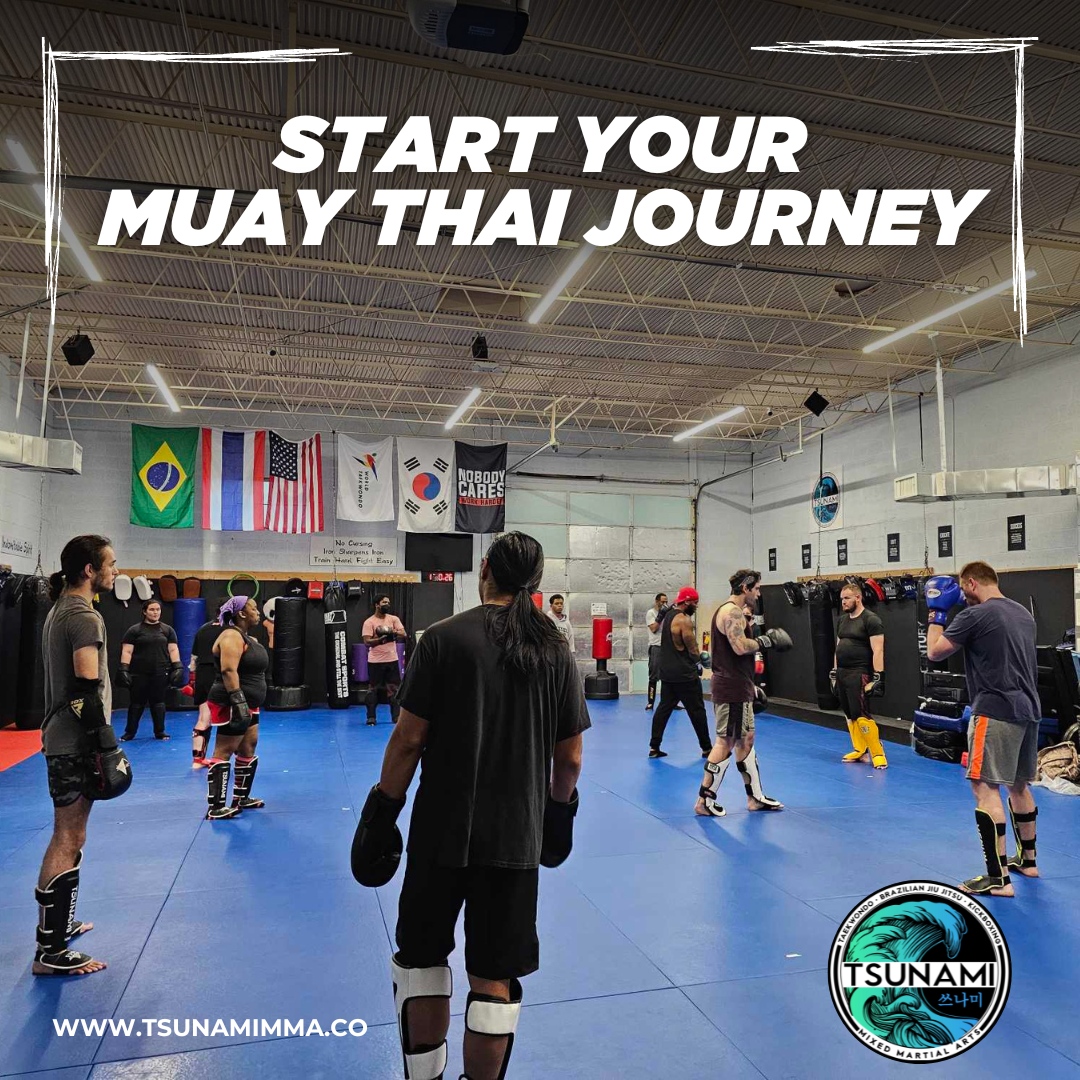 Look no further than Tsunami Mixed Martial Arts! Train with our expert instructors and supportive community.

Enroll now tsunamimma.co

#MuayThaiJourney #TsunamiMMA #UnleashYourWarrior #JoinTsunamiMMA #MixedMartialArts #MMAinDecatur