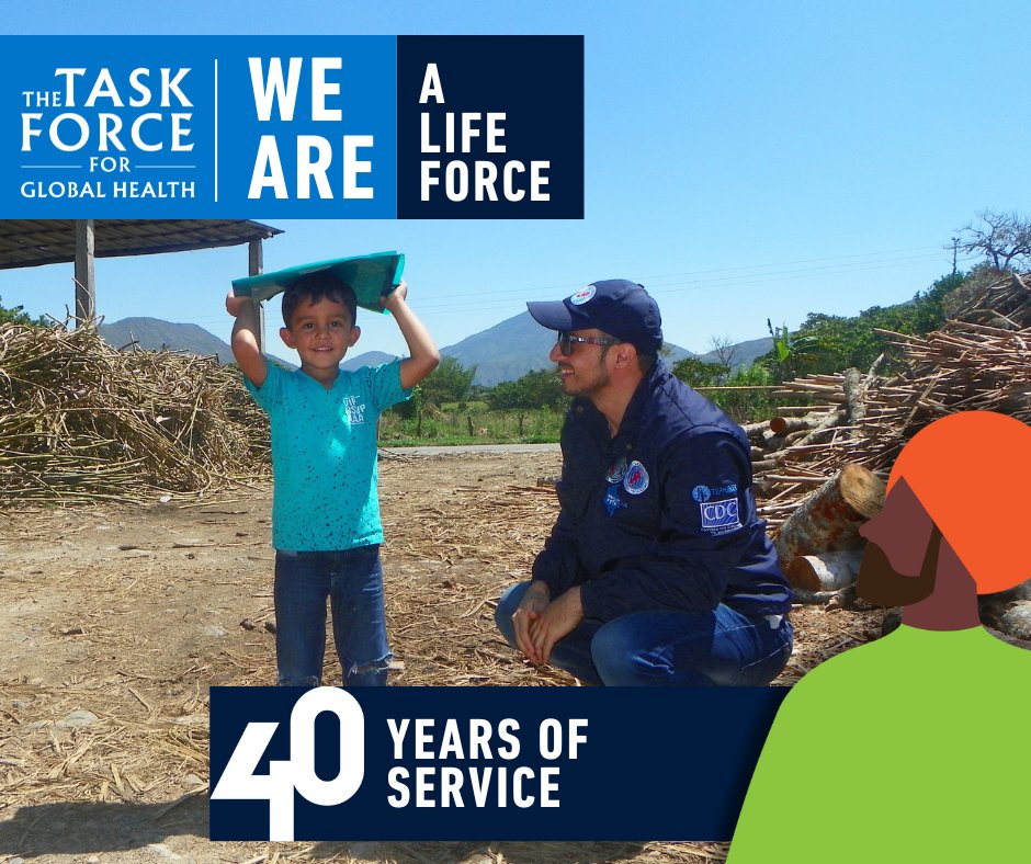 40 years of #globalhealth impact! Reducing childhood mortality by 60%. Helping 50 countries eliminate at least one #NTD. Reducing polio by 99%. <a href="/TFGH/">The Task Force</a> is honored to contribute to this work. Let’s continue to forge strong partnerships that aim for measurable results.