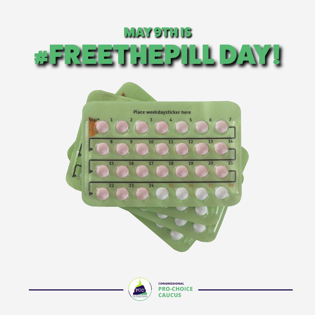 It’s simple: access to birth control is essential health care, and everyone deserves it.

Today, I’m joining @ProChoiceCaucus to celebrate the first-ever over-the-counter birth control hitting shelves nationwide! Let’s #FreeThePill for all!