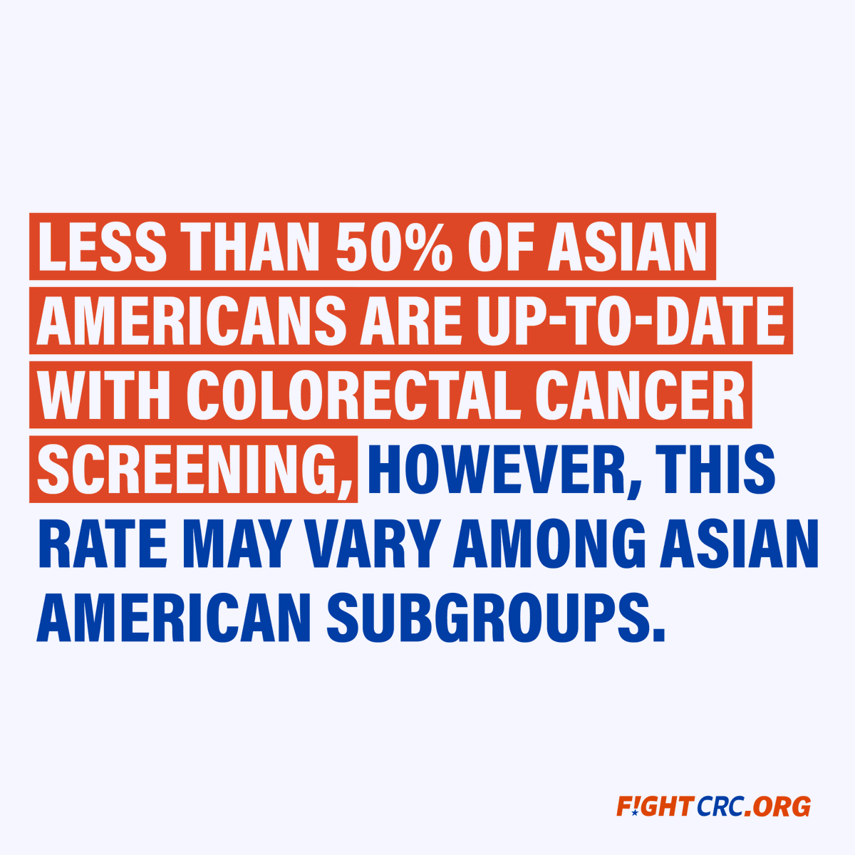 May is Asian American & Pacific Islander Heritage Month. #ColorectalCancer is the 3rd most diagnosed cancer and the 2nd leading cause of cancer deaths among South Asian American men. It ranks 2nd in incidence & 4th in cancer mortality among South Asian American women. #AAIP