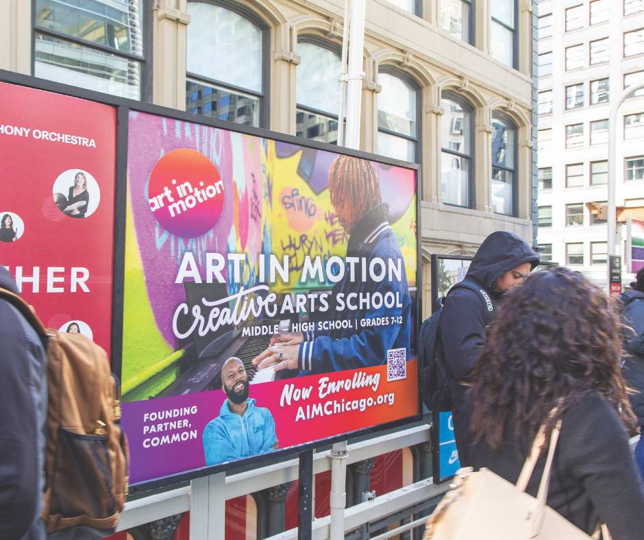 As you navigate through the streets of Chicago, let our Distinctive Schools ads guide your way to excellence. CTA, busbacks, billboards - you name it, we're there! Bringing education to every corner of the Windy City! #WeAreDistinctive