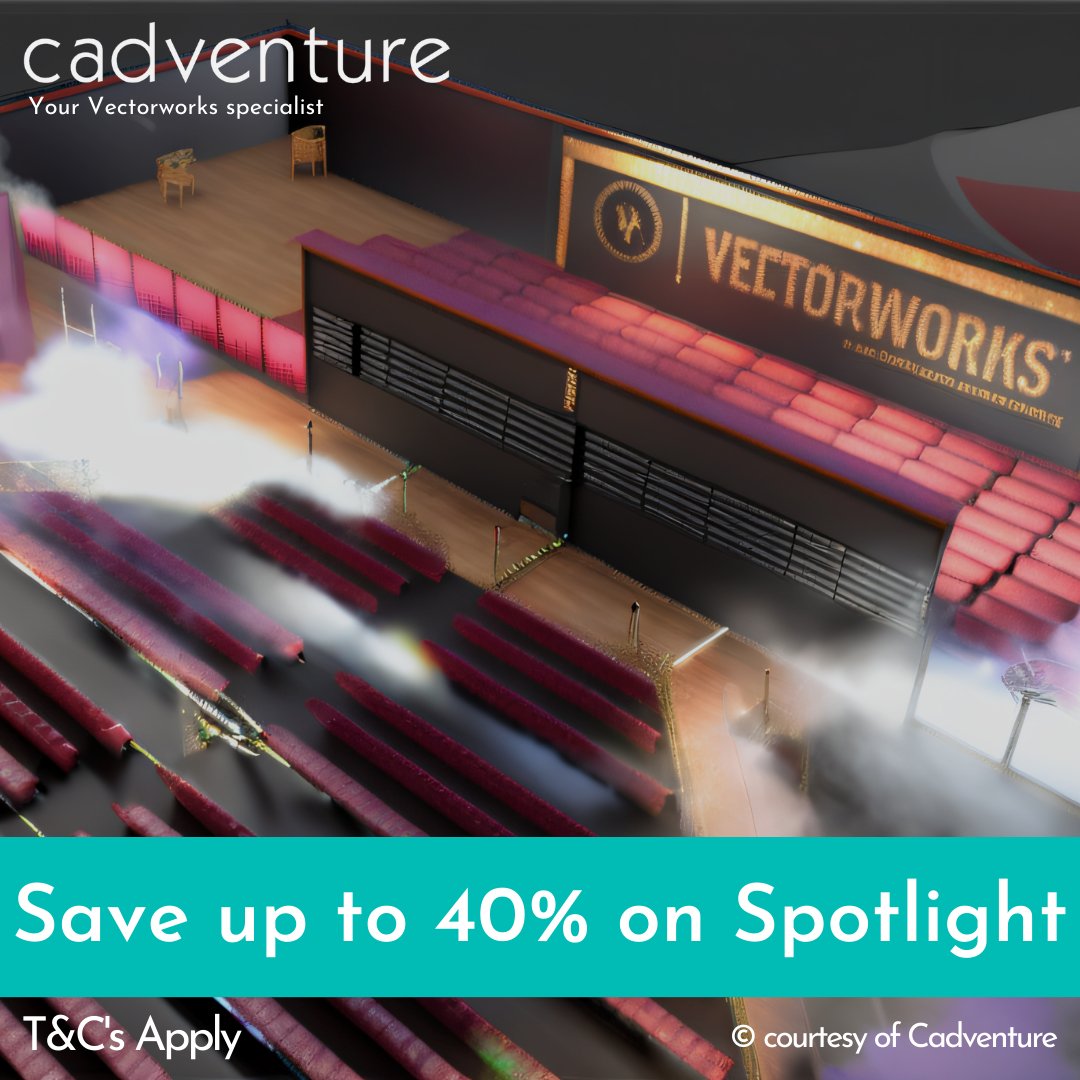 Buy more, save more when you purchase a <a href="/Vectorworks/">Vectorworks</a> Spotlight annual subscription.

The more subscriptions you buy, the more you save! 
Use the promo code: BUYMORE24 at checkout to claim your discount. hubs.la/Q02s5RK40

#Vectorworks #BuywithCadventure