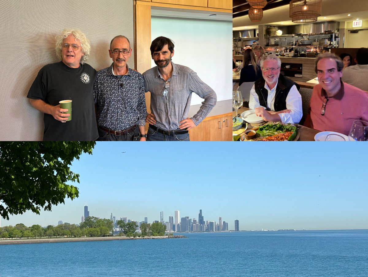 Today is the end of my College de France @cdf1530 residence week @UChicago🥲. So many interesting discussions, superb science and fun time with friends, students, postdocs, you rock! Special 🙏 to Ed #Munro and François #Spitz for organizing this🤘@NeilShubin #Nobrega