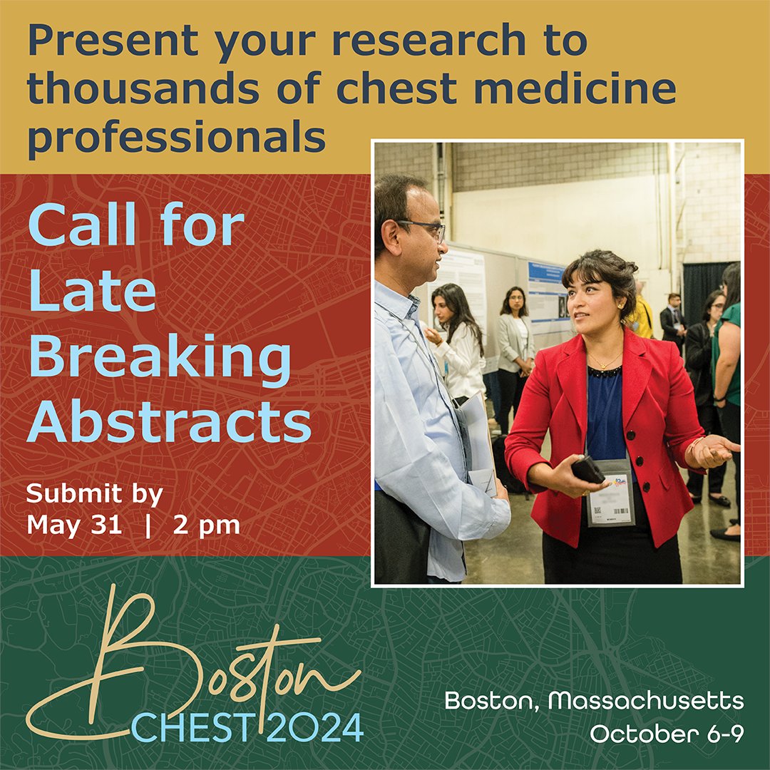 Open to all healthcare professionals! Submit new, valuable insights into emerging scientific and clinical advancements in critical care, pulmonary, and sleep medicine. hubs.la/Q02wwQkz0