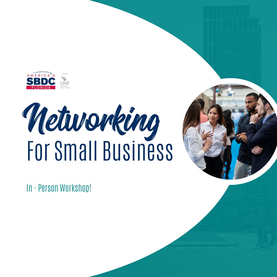 Join us on May 17, at 10am at the @bsecenter for the Networking For Small Business Workshop! Networking is one of the easiest ways to grow your business and establish both you and your business as leaders in the community. RSVP Now - events.blackthorn.io/en/6g3Q8Wa7/ef…