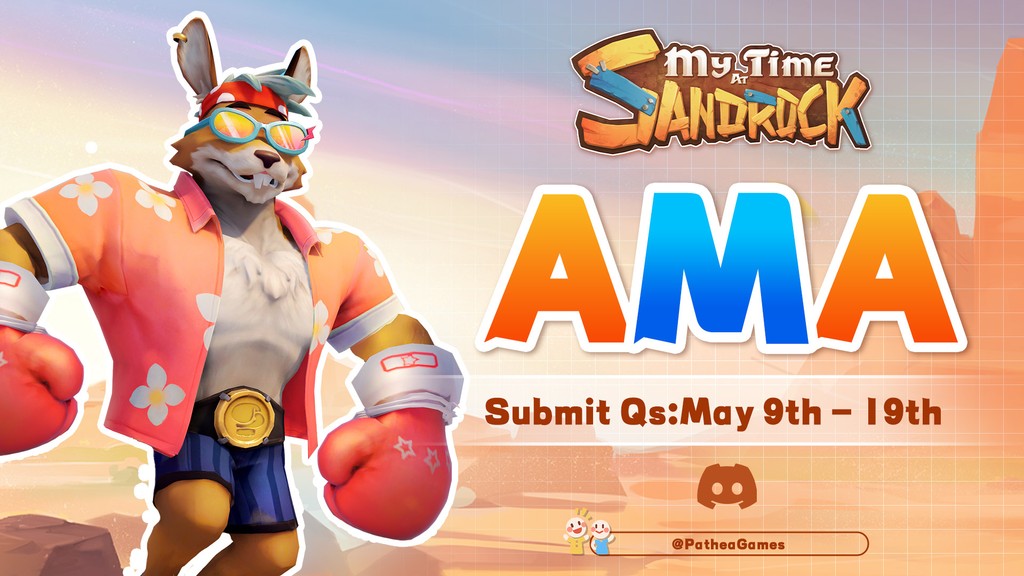 MTaSandrock's tweet photo. #MyTimeatSandrock AMA is back! ๐ Send your questions by May 19. Awaiting console lotcheck feedback for a simultaneous V1.3 launch across all platforms. We'll set a date post-feedback ๐ฎ In the meantime, join our AMA to chat & ask anything! ๐จ
#IndieDev #GamingAMA #Discord https://t.co/cRS4jrkczW